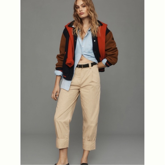 Anthropologie High-Cuff Chino Pants - Picture 3 of 14